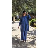 Henna Elisa Keten kapüşonlu spor tunik
