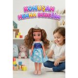 Henna Prenses Bebek Türkçe Konuşan Kafası Ve Kolları Et Bebek 30 cm Eğitici Öğretici Oyun Arkadaşım