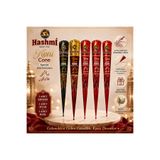 hennadibace Hint Kınası 5 renk karışık set Külah Hint Kınası - Henna Cone Tattoo Henna Stencil - Geçici Dövme Kınası (5 Adet) koni hint kınası S3-K1-KR1
