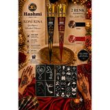 hennadibace Kına Kalıbı Deseni (GEÇİCİ DÖVME ŞABLONU) Koni külah Hint Kınası Henna Tattoo Stencil Kına Gecesi 21-8syh2
