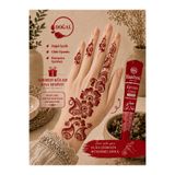 hennadibace Kına Kalıbı El Deseni (GEÇİCİ DÖVME ŞABLONU) Hint Kınası Henna Tattoo Stencil Kına Gecesi 75krmzhsm