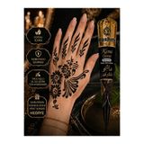 hennadibace Kına Kalıbı El Deseni (GEÇİCİ DÖVME ŞABLONU) Hint Kınası Henna Tattoo Stencil Kına Gecesi 77kzlhsm