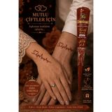 hennadibace Kına Kalıbı El Deseni (GEÇİCİ DÖVME ŞABLONU) Hint Kınası Henna Tattoo Stencil Kına Gecesi hayruş14parça01kzlhsm