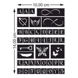 hennadibace Kına Kalıbı (GEÇİCİ DÖVME ŞABLONU) Hint Kınası Henna Tattoo Stencil Kına Gecesi (ÜRÜNDE KINA MEVCUT DEĞİLDİR) No:10
