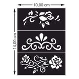 hennadibace Kına Kalıbı (GEÇİCİ DÖVME ŞABLONU) Hint Kınası Henna Tattoo Stencil Kına Gecesi (ÜRÜNDE KINA MEVCUT DEĞİLDİR) No:17