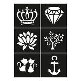 hennadibace Kına Kalıbı (GEÇİCİ DÖVME ŞABLONU) Hint Kınası Henna Tattoo Stencil Kına Gecesi (ÜRÜNDE KINA MEVCUT DEĞİLDİR) No:20