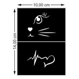 hennadibace Kına Kalıbı (GEÇİCİ DÖVME ŞABLONU) Hint Kınası Henna Tattoo Stencil Kına Gecesi (ÜRÜNDE KINA MEVCUT DEĞİLDİR) No:24