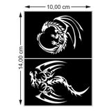 hennadibace Kına Kalıbı (GEÇİCİ DÖVME ŞABLONU) Hint Kınası Henna Tattoo Stencil Kına Gecesi (ÜRÜNDE KINA MEVCUT DEĞİLDİR) No:28