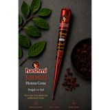 hennadibace Kırmızı Hint Kınası - Red Henna Cone Tattoo Henna Stencil - Geçici Dövme Kınası (1 Adet)