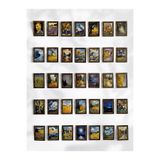 Henno 50’li Van Gogh Sanat Tablosu Stilinde Pul Sticker Seti | Scrapbook & Bullet Journal Çıkartmaları