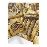 Henno A6 (10,5x14,8 cm) Tarihi Yapılar Temalı 6’lı Kağıt Seti | Scrapbook, Ajanda, Planlayıcı Kullanım