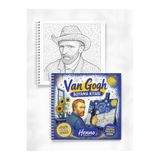 Henno Van Gogh Boyama Kitabı 20 Sayfa 21x20 cm Sanat Çizim Boyama Aktivite Kitabı
