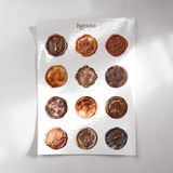 Henno Vintage Mühür Mumu Temalı Şeffaf Sticker Seti – Ajanda, Bullet Journal, Planlayıcı, Çıkartma