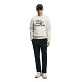 Henry Erkek Sweatshirt Kırık Beyaz