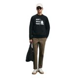Henry Erkek Sweatshirt Siyah