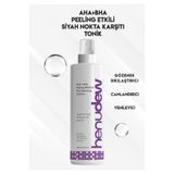 Henudew AHA+BHA Peeling Etkili, Siyah Nokta Karşıtı, Gözenek Sıkılaştırıcı, Cilt Temizleme Solüsyonu