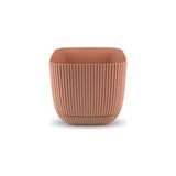 Hep İndirimli 1,8 Litre Pastel Pembe Mercan Kare Saksı Plastik Çiçek Bitki Kaktüs Sukulent Saksısı No3