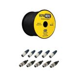 Hepa Merz Connection Paket-7 Mikrofon Kablosu XLR Konnektör Paketi