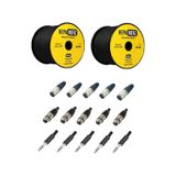 Hepa Merz Connection Paket-8 Mikrofon Kablosu Jak Xlr Konnektör P