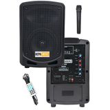 Hepa-Merz Hepa Merz Taşınabilir Şarjlı Ses Sistemi Mikrofonlu Bluetooth Usb 6.5 İNÇ 300W HS-300