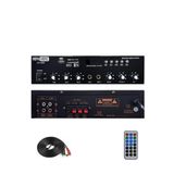 Hepa Merz LV-200 100V Trafolu ve 4-16 Ohm Mixer Amfi 200W Amfi Bluetooth Usb