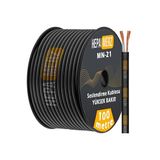 Hepa Merz Mn-21 Mono Mikrofon Kablosu 1x0.22 MM 100 M %100 Bakır Ses Kablosu