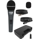 Hepa Merz RST-360 Profesyonel Dinamik Cardioid Kablolu El Mikrofonu - Siyah