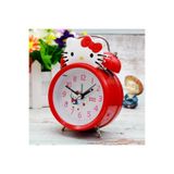 HEPBİMODA Hello Kitty Temalı Çalar Saat Çocuk Odası Masa Saati