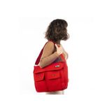 HEPBİMODA Kanvas Çanta Okul Çantası Postacı Çantası Gabardin Kumaş