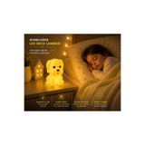 HEPBİMODA Sevimli Yavru Köpek LED Gece Lambası – Yumuşak Silikon Çocuk Odası Lambası ( TEK RENK YANMAKTADIR)