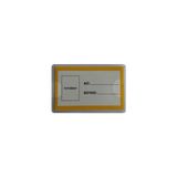 Hepenuygun PVC Değiştirilebilir Dolap İsimliği 10'lu 9x6 cm Öğrenci ve Öğretmen İçin