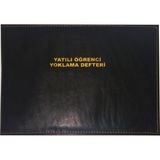 hepenuygun Yatılı Öğrenci Yoklama Defteri