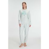 Hepici Arias Closet Uzun Kol Polar Pijama Takımı