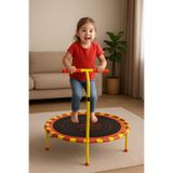 HEPİTOP 102 cm (40 inç) Katlanabilir Tutunmalı Trambolin – Çocuklar ve Yetişkinler İçin Güvenli Zıplama