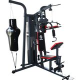 Hepitop 3+1 Fıtness Ağırlık Çalışma İstasyonu 32 Egzersiz Özelliği ile Dayanıklı Yapı