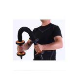 Hepitop 3İn1 Ab Wheel Tekerlekli Mekik Aleti Elastik Fitness Bar Kol Ve Karın Kasları Bük Bük Egzersiz Aleti