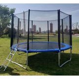 Hepitop File Korumalı 305 cm HEPİTOP Trambolin 10 Ft Mor Renkli Güvenli Tasarım ile Eğlenceli Kullanım - 305cm
