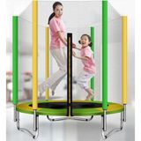 Hepitop Heitop Fileli Büyük Boy Trambolin 140 cm Katlanabilir Güvenlik Filesi ile Eğlenceli Kullanım
