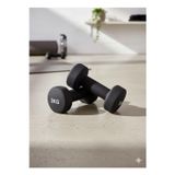 HEPİTOP Vinly Neoprene Kaplamalı Döküm Demir Dambıl Estetik Soft Pilates Fitness Ağırlığı 2 adet x 2 KG