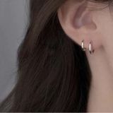 Heppii 10 Mm Cerrahi Çelik Küçük Halka Küpe Silver Renk