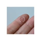 Heppii 925 Ayar Gümüş Sıkıştırmalı Halka Hızma Delik Gerektirmeyen Hızma Fake Piercing