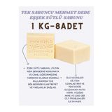 HEPSİ ANADOLU Tek Sabuncu Mehmet Dede Mardin Eşşek Sütlü Sabun (1kg)