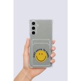 Hepsi Bayi Samsung Galaxy A54 Kartlıklı Gülücük Desenli Kılıf