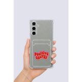 Hepsi Bayi Samsung Galaxy A54 Kartlıklı Pozitif Enerji Desenli Kılıf