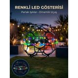 Hepsi Bayi Şarjlı Futbol Topu Tasarımlı Mini Drone LED Aydınlatmalı Akıllı