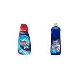 Hepsi Bir Arada Jel Bulaşık Makinesi Deterjanı 1000 ml ve Finish Bulaşık Makinesi Parlatıcı & Kurutucu (1 x 800 Ml) - Option-1