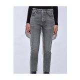Hepsibitarz Kadın Siyah Mom Jeans Jeans Denim Kot Orjinal Ithal Pantolon Boy Friend