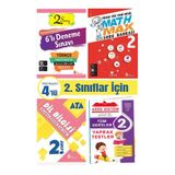 Hepsikitap Ata Yayınları 2. Sınıf Muhteşem 4'lü Deneme Sınavı + Math Max + Dil Bilgisi Ve Turbo Soru Bankası