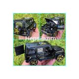 Hepsilazım G63 AMG Brabus Metal Oyuncak Araba Mercedes 14 Cm ÇekBırak Kaput Bagaj Kapı Açılır Die-Cast Model Araç