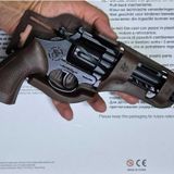 Hepsilazım Metal Oyuncak Kovboy Tabanca 90 Mantar Kapsül Hediye Kapsül Patlatan Revolver Demir Silah Ağır Ürün